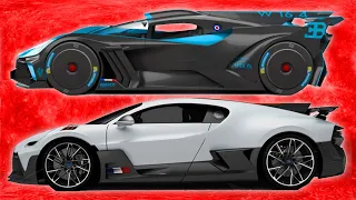 Bugatti Divo VS Bugatti Bolide