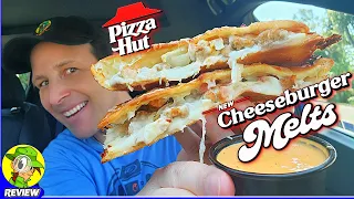Pizza Hut® Cheeseburger Melt Review 🍕🍔🫠 Best Melt Yet?! 🤔 Peep THIS Out! 🕵️‍♂️