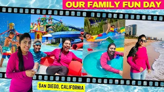 ☀️ அமெரிக்காவில் Water Theme Park for Kids | Legoland | Paradise Beach | San Diego | USA Tamil VLOG
