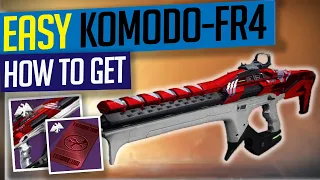 Destiny 2: Season of Dawn | How to get Komodo-4FR FAST!! - Ritual Weapon Guide