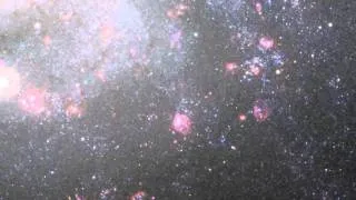 Panning Across Spiral Galaxy NGC 300 [720p]