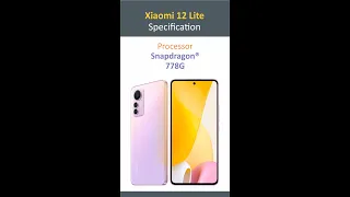 Xiaomi 12 Lite launched with 108MP camera, see specifications | Xiaomi 12 Lite | Xiaomi