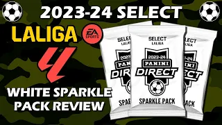 2023-24 Panini Select La Liga White Sparkle Pack Soccer Review