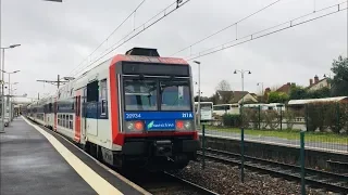 TER et RER C sur la branche de Dourdan