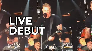 Metallica "Hardwired" live debut - August 20, 2016 Minneapolis, MN