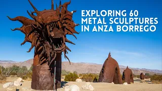 Visiting 60 Metal Sculptures in Galleta Meadows and Anza Borrego State Park