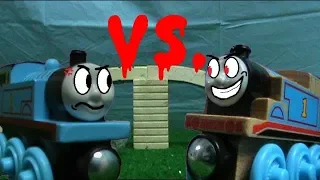 Thomas WOOD VS. Thomas Wooden Railway - THE ULTIMATE BATTLE