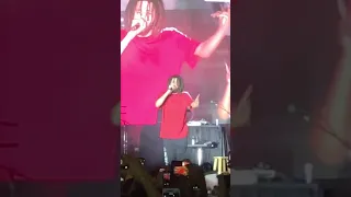 J. Cole Rejects the "Fuck Lil Pump Chants" during live performance of 1985.