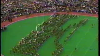 AGGIE BAND: 1989 t.u. Drill "Saw Varsity's Horns Off!"