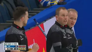 Draw 2 - 2022 Tim Hortons Brier - Fournier (QC) vs. Gushue (WC1)