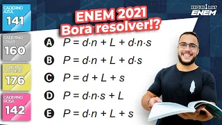 🟣 Questão 141 - Caderno Azul | Sistemas de Equação | MATEMÁTICA ENEM 2021