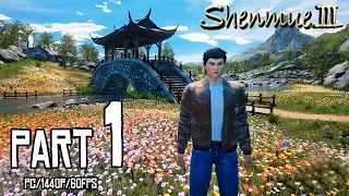 SHENMUE 3 Walkthrough PART 1 (PC) Early Access Demo Gameplay @ 1440p (60ᶠᵖˢ) ✔