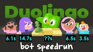 speedrunning the Duolingo bots