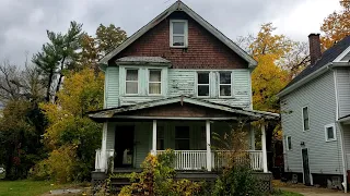 Exploring an abandoned house