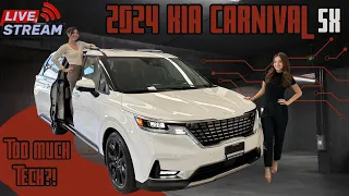 Too Much Tech? - The 2024 Kia Carnival Tech & Safety Review!