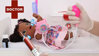 BABY ALIVE LOLA FICA DOENTE