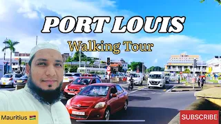 Walk in Port Louis | The Beautiful and clean Capital of Mauritius 🇲🇺 | #travelvlog #mauritius