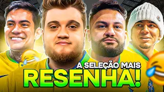 A SELEÇÃO MAIS RESENHA DO ANO!😂 Feat. Fer, Fnx &  Lucas1