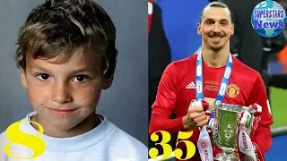 Zlatan Ibrahimovic   Tramsformaton from 1999 to 2017 all moments of Zlatan Age changing  face and bo