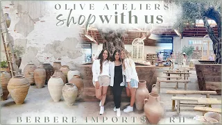 DREAM HOME DECOR SHOP WITH ME! olive ateliers, berbere imports, RH, & more! early FALL decor