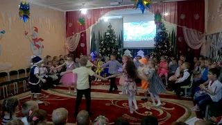 Зимовий танок старшої групи №1 "Кульбабка"