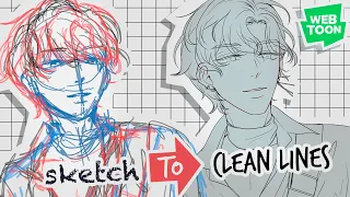 [WEBTOON] Sketch and Linework: The making of Episode 16 (part 1)