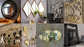 Most Adorning And Embellished mirror wall art #viral #walldecoration #Mirrordecor #homedecoration