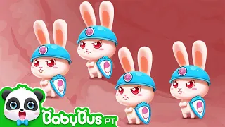 Super Rabbit Momo Rescue Team | Animation Collection For Babies | BabyBus