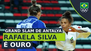 GRAND SLAM DE ANTALYA 2023 - Rafaela Silva (57kg) é campeã contra Christa Deguchi, do Canadá