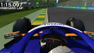 Assetto Corsa | VRC Formula Alpha 2023 (CSP) | Melbourne | ONBOARD (NEW LAP)