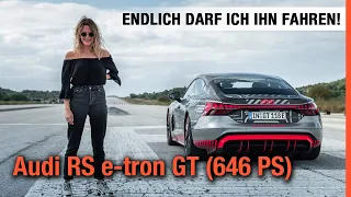 Audi RS e-tron GT 2021💥🚀 Endlich darf ich ihn fahren! Test | Fahrbericht | Review | Launch Control