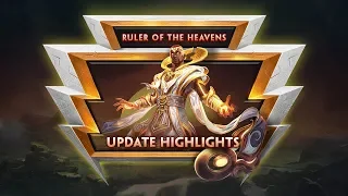 SMITE - Update Highlights - Ruler of the Heavens