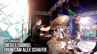 Diego e Gabriel - SOS Coração (Aléx Schafer Drum Cam)