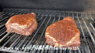 Bison Reverse Sear Grilling Method