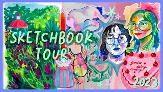 SKETCHBOOK TOUR ✷ Finishing My First Sketchbook Ever