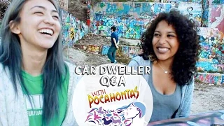 Pretty Girl Living in a Camaro and Traveling the U.S.! Car Life Q&A | Hobo Ahle