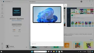 How to Download and install  Amazon App store from Microsoft store!