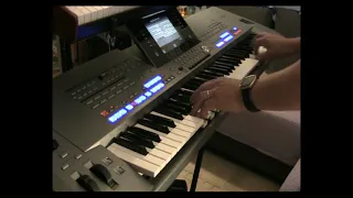 Cover of Lay All Your Love On Me Yamaha Tyros 5