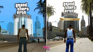 GTA San Andreas : Remastered vs Original - Graphics Comparison