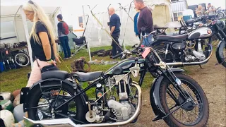 NETLEY MARSH Eurojumble 2022 Vintage Classic & Modern Motorcycle AUTOJUMBLE & Bike Parts FOR SALE