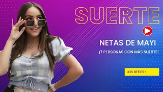 😱 Las 7 PERSONAS con MÁS SUERTE💰En el MUNDO 🌎 ¡INCREÍBLE! | LOS BFFIES 🧡💙💜❤️💛