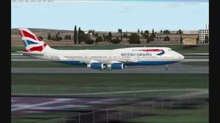 British Airways PMDG 747-400