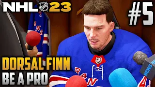 NHL 23 Be a Pro | Dorsal Finn (Goalie) | EP5 | BEST SLIDERS!