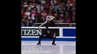 Tessa virtue and Scott moir pink floyd free dance 🤩 #figureskating #virtuemoir