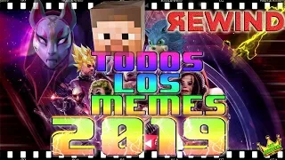 TODOS LOS MEMES DEL YOUTUBE REWIND HISPANO 2019 - PARTE 1#