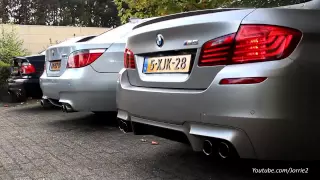 BMW E39 VS E60 VS F10 Exhaust