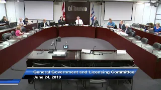 General Government and Licensing Committee - June 24, 2019 - Part 2 of 2