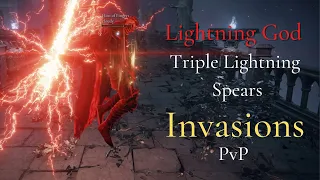 OP Pure Dex Lightning Build PvP invasions & Duels Elden Ring
