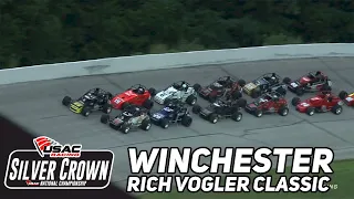 HIGHLIGHTS: USAC Silver Crown | Winchester Speedway | Rich Vogler Classic | July 20, 2023