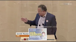 Gerald Hauser - Schulen und Corona - Keine Maskenpflicht an Schulen - 20.11.2020